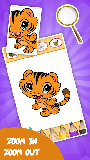 Coloring games for kids animal