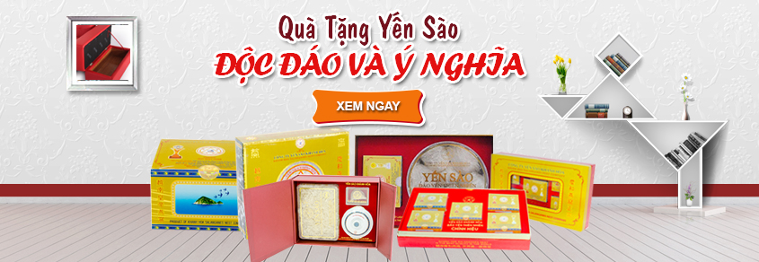 Quà tặng yến sào