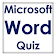 MS Word Quiz icon