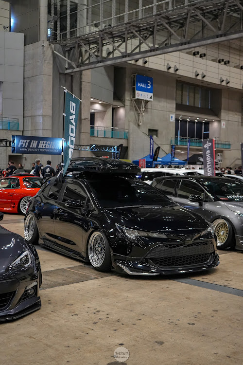 カローラスポーツのA-MESSE・幕張メッセ・stance・お盆休み・ディズニーランドに関するカスタム事例の投稿画像1枚目