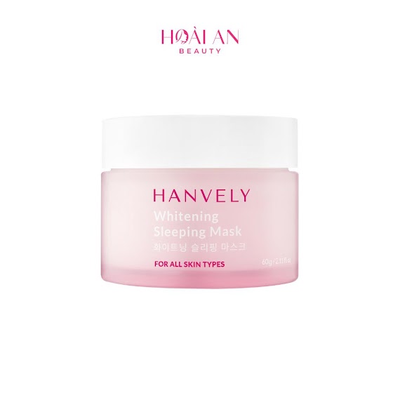 Mặt Nạ Ngủ Cấp Ẩm Hanvely Whitening Sleeping Mask 60G