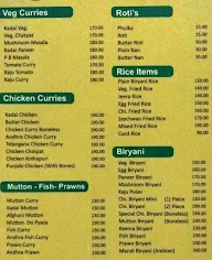 Mythri Bar & Restaurant menu 6