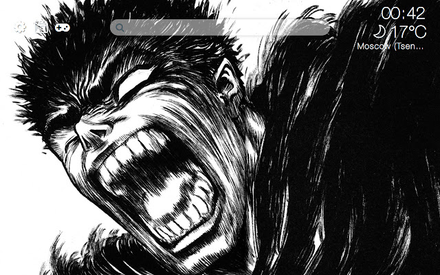 Berserk HD new free tab theme