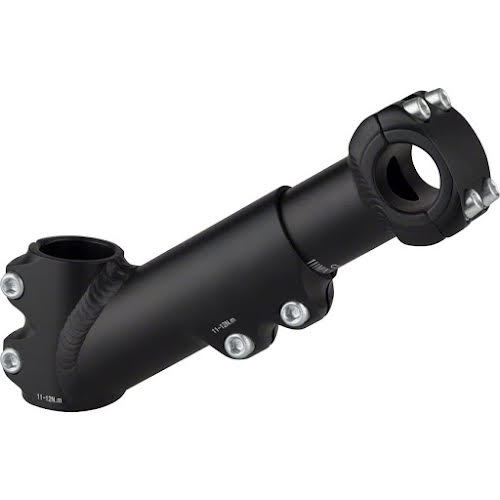 Zoom Tandem Stoker Stem 135-160mm extension, +35 Degree Rise, 25.4 Bar Clamp, 28.6 Seat Post Clamp Black