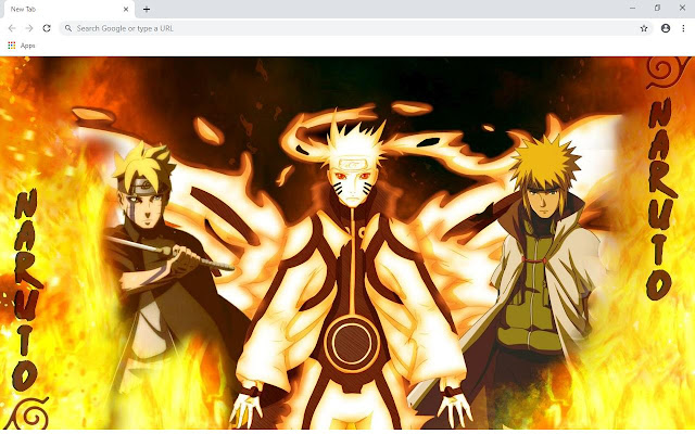 Naruto & Boruto Wallpapers and New Tab