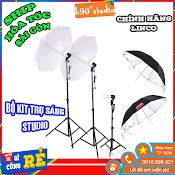 Bộ Kit Studio Chân Đứng 2M Chuôi Đèn E27 Hãng Linco Siêu Cứng Xịn, Chụp Hình Hỗ Trợ Ánh Sáng.