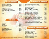 Hari Om Juice Bar menu 1