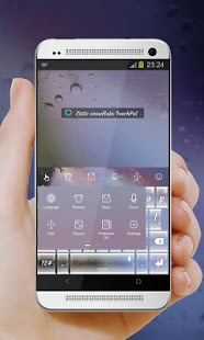Little snowflake TouchPal Skin Screenshots 12