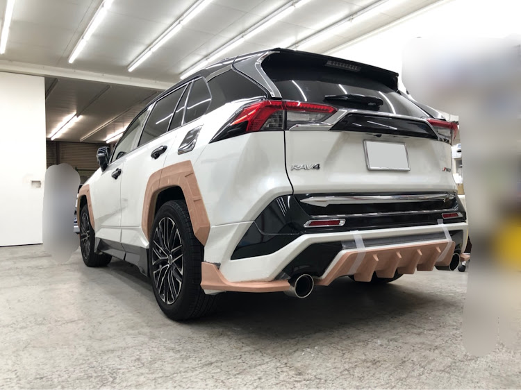 RAV4のRAV4TRD・DOUBLEEIGHT・RAV4HYBRID・エアロ開発・TRDエアロに関するカスタム事例の投稿画像3枚目