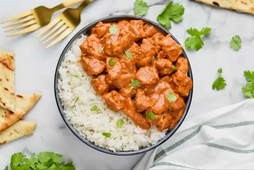 Butter Chicken Rice Bowl