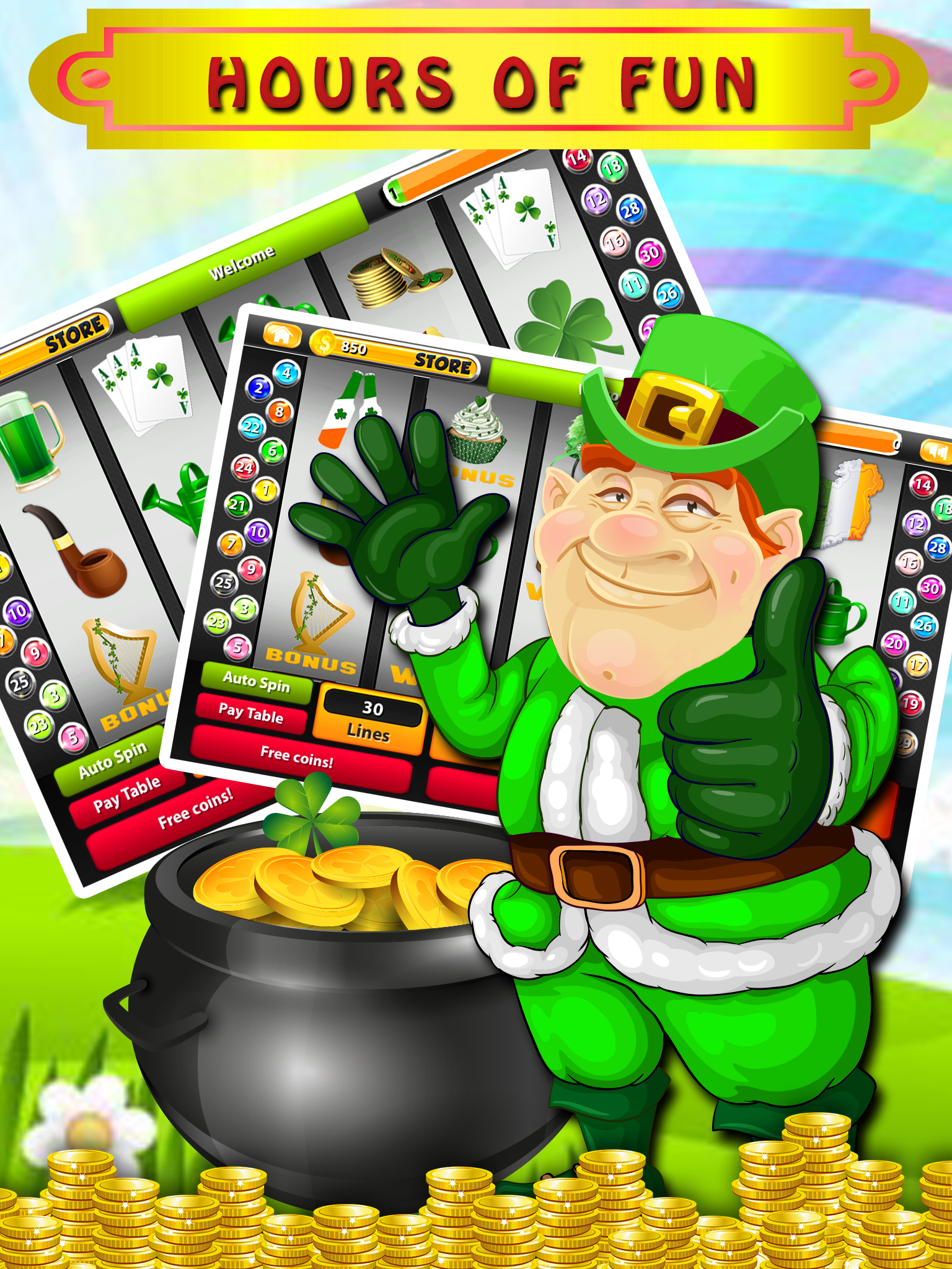 Android application Irish - Casino Slot Machines screenshort