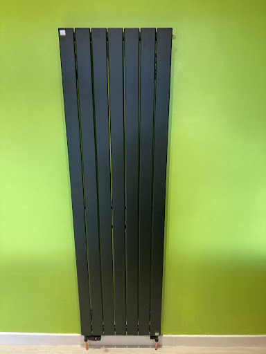 Designer radiator installation 