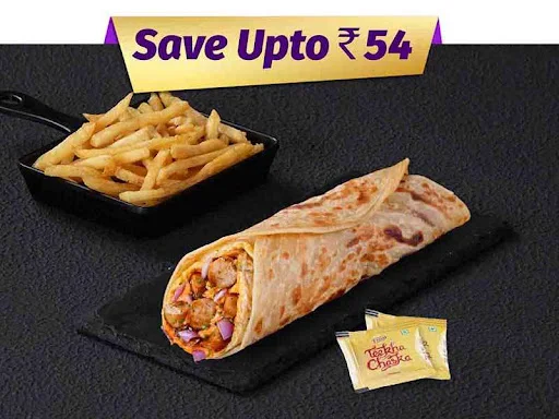 Non-Veg Signature Wrap & Fries Meal At 299