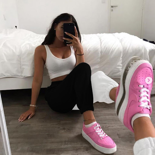 Title 1, High waist stitching casual pants for ultimate ...