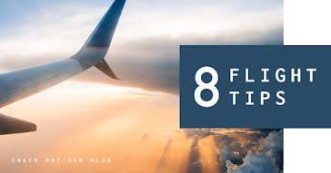 Eight Flight Tips - Facebook Event Cover template