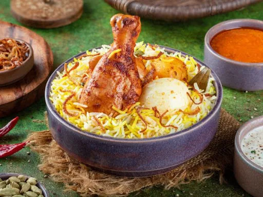 Kolkatta Chicken Biryani ( N )