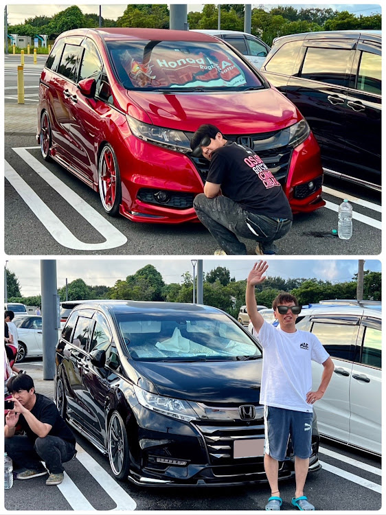 オデッセイのclub.M・RCMT in 浜松・プロローグ　浜松SA・本編は、次回🤗・参加してくれた方々に感謝に関するカスタム事例の投稿画像5枚目