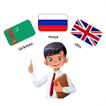 Cover Image of Download Turkmen Russian English phrasebook 1.0 APK