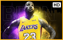 Lebron James NBA HD Wallpaper Theme small promo image