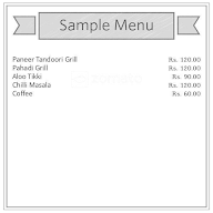 Padharoo Cafe menu 1
