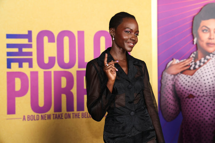 Lupita Nyong'o attends a premiere for the film "The Color Purple" in Los Angeles, California, U.S., December 6, 2023.