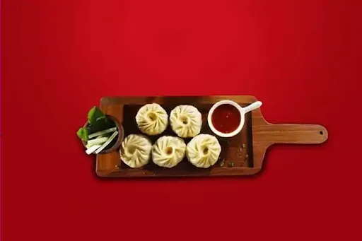 Veg Steamed Momos [8 Pieces]