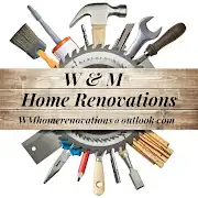 W & M Home Renovations Logo