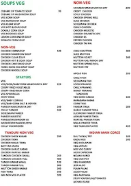 Southern Spice menu 1