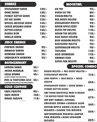 Sandwich Way menu 1