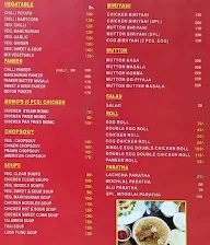 The Biryani Hut & Restaurant menu 1
