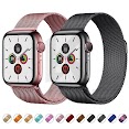 Dây Đeo Inox Milanese Cho Đồng Hồ Thông Minh Apple Watch 38 / 40 / 41Mm 42 / 44 / 45Mm 7 6 5 4 3 2 1 6 Se Series T500