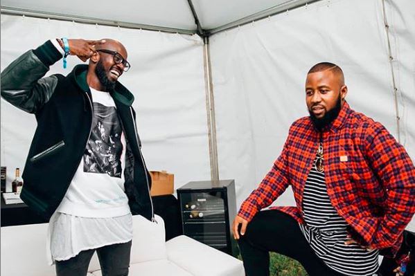 DJ Black Coffee thanked Cassper Nyovest for his contribution through paying for 200 learners to watch Matwetwe.