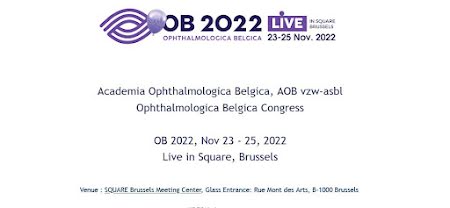 Oftahils @ Ophtalmologica Belgica 2022