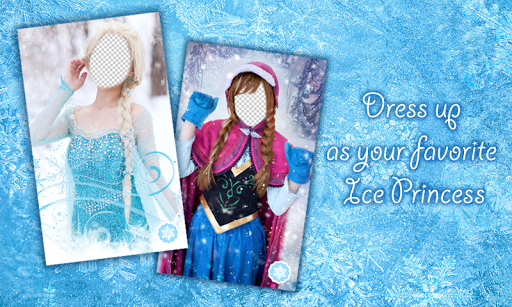 Ice Princess Photo Montage