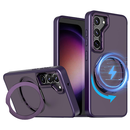 Title 17, Metal Lens Magnetic Bracket Phone Case. Protect...