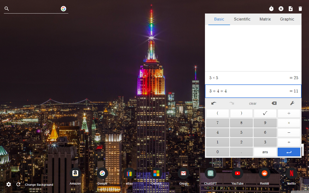 New York City New Tab Preview image 5