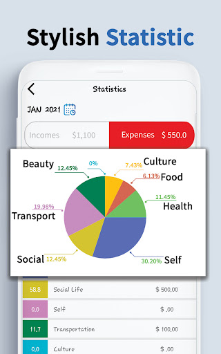 Screenshot Expense Tracker- Invoice Maker
