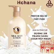 Sua Duong Thể Milk Body Lotion Hchana, Dưỡng Ẩm, Cấp Ẩm Làm Da Trắng Sáng Hương Thơm Sữa Bò.