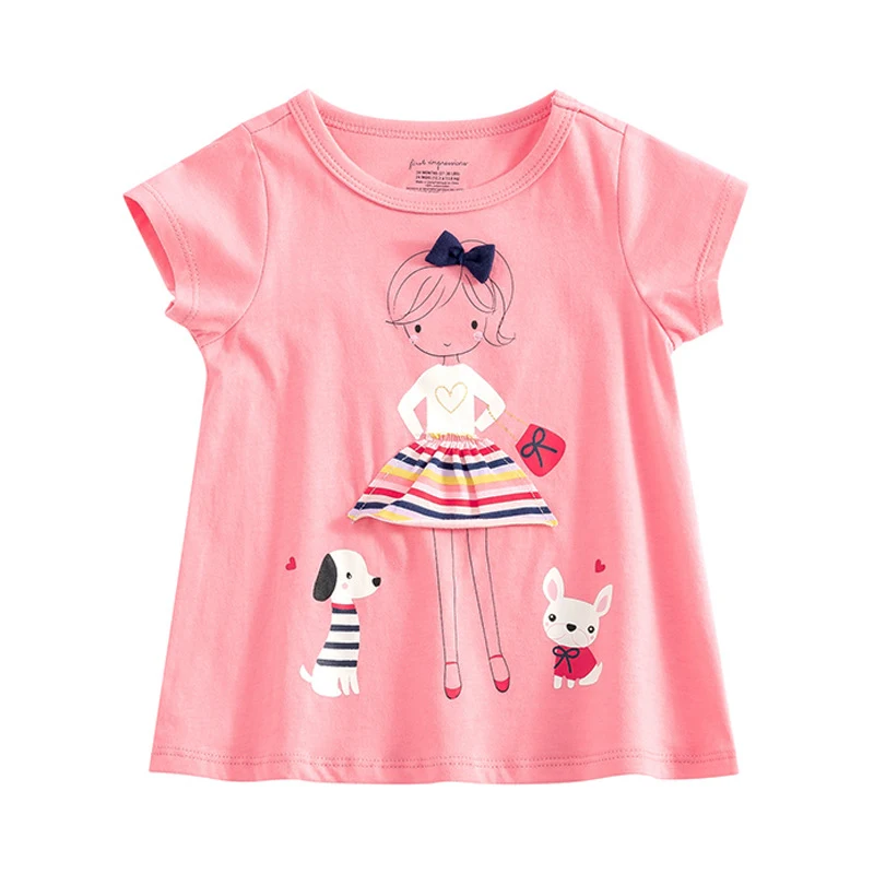 Zomer baby T-shirt met korte mouwen, ademend en comfortabel. Ideaal voor warme dagen en de gevoelige huid van je baby.
