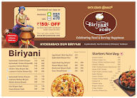 Biriyani Point menu 1