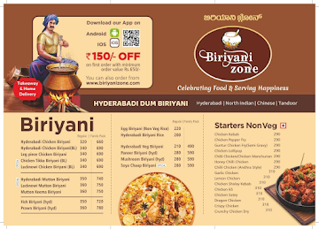 Biriyani Point menu 