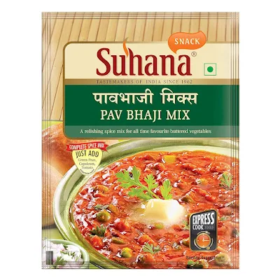 Suhana Pavbhaji Mix - 60 gm