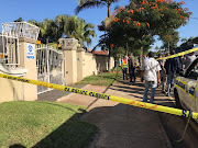 The scene of a letter bomb in Essenwood road, Durban.