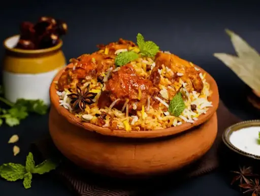 Dum Chicken Tikka Biryani