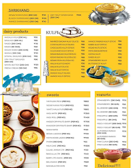 Punjab Sind Premium Dairy menu 1