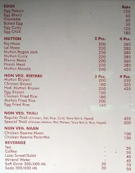 Rajwada Roof Top Restaurant menu 3