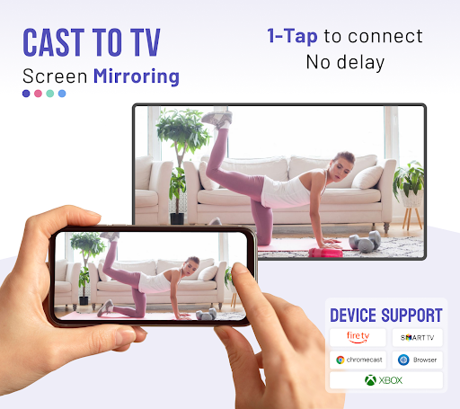 Screenshot Cast to TV - Screen Mirroring