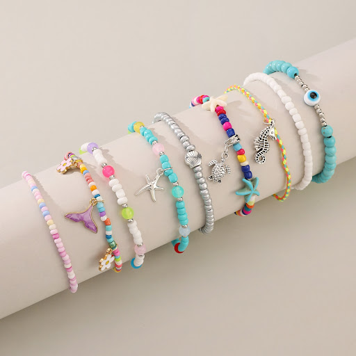 Title 18, Bohemian Vacation Style Colorful Random Soft Po...