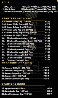 Chow Bites menu 1