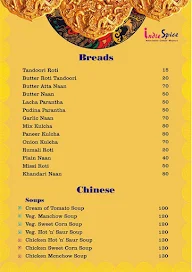 Indie Spice menu 6